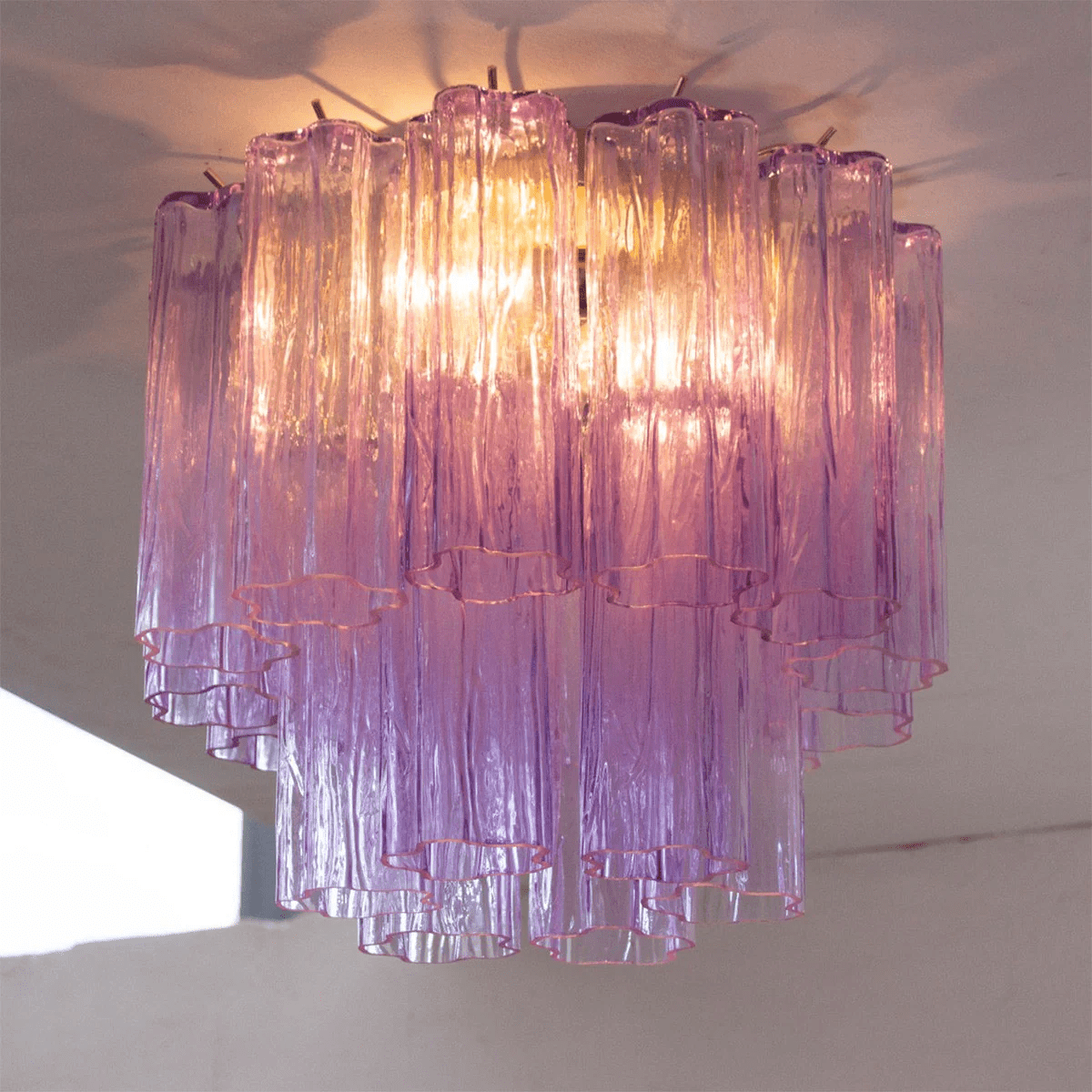 Amaranthia Glass Ceiling Light-Moonnatur