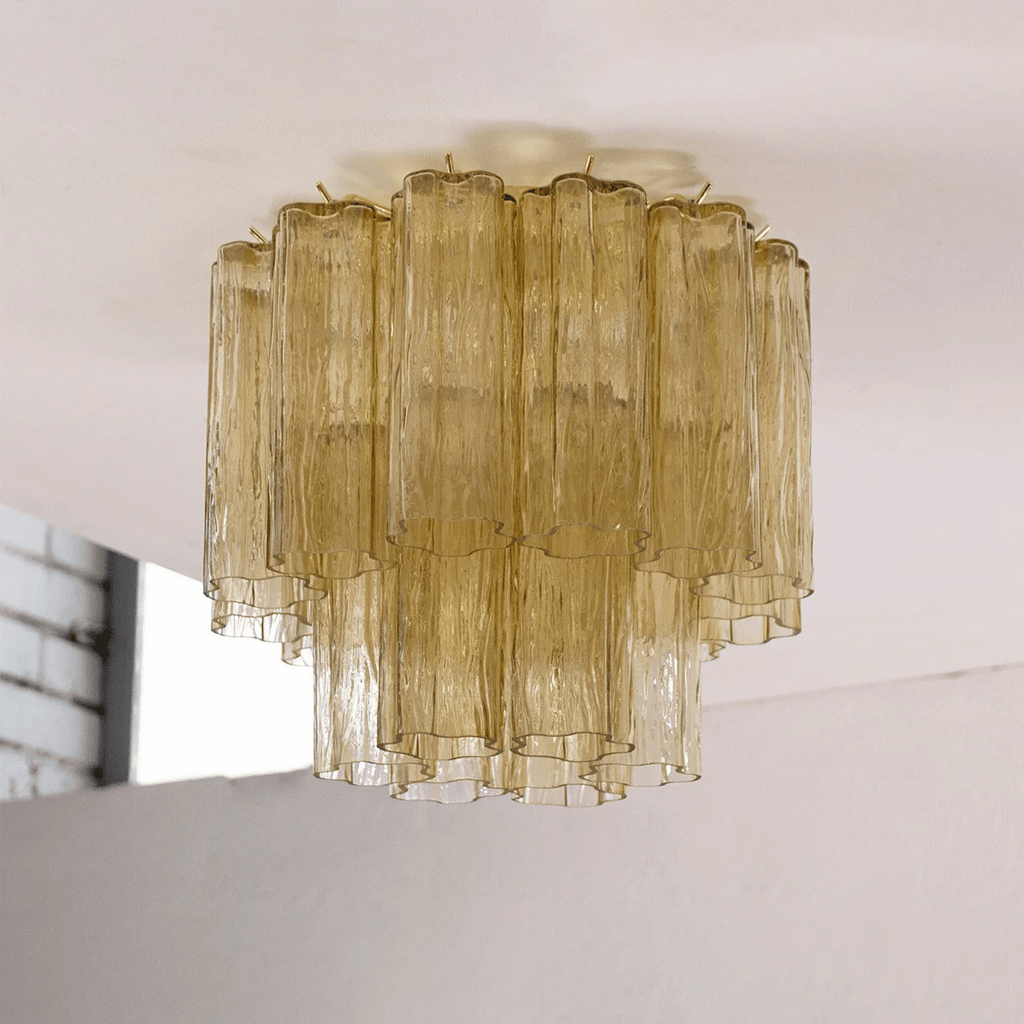 Amaranthia Glass Ceiling Light-Moonnatur