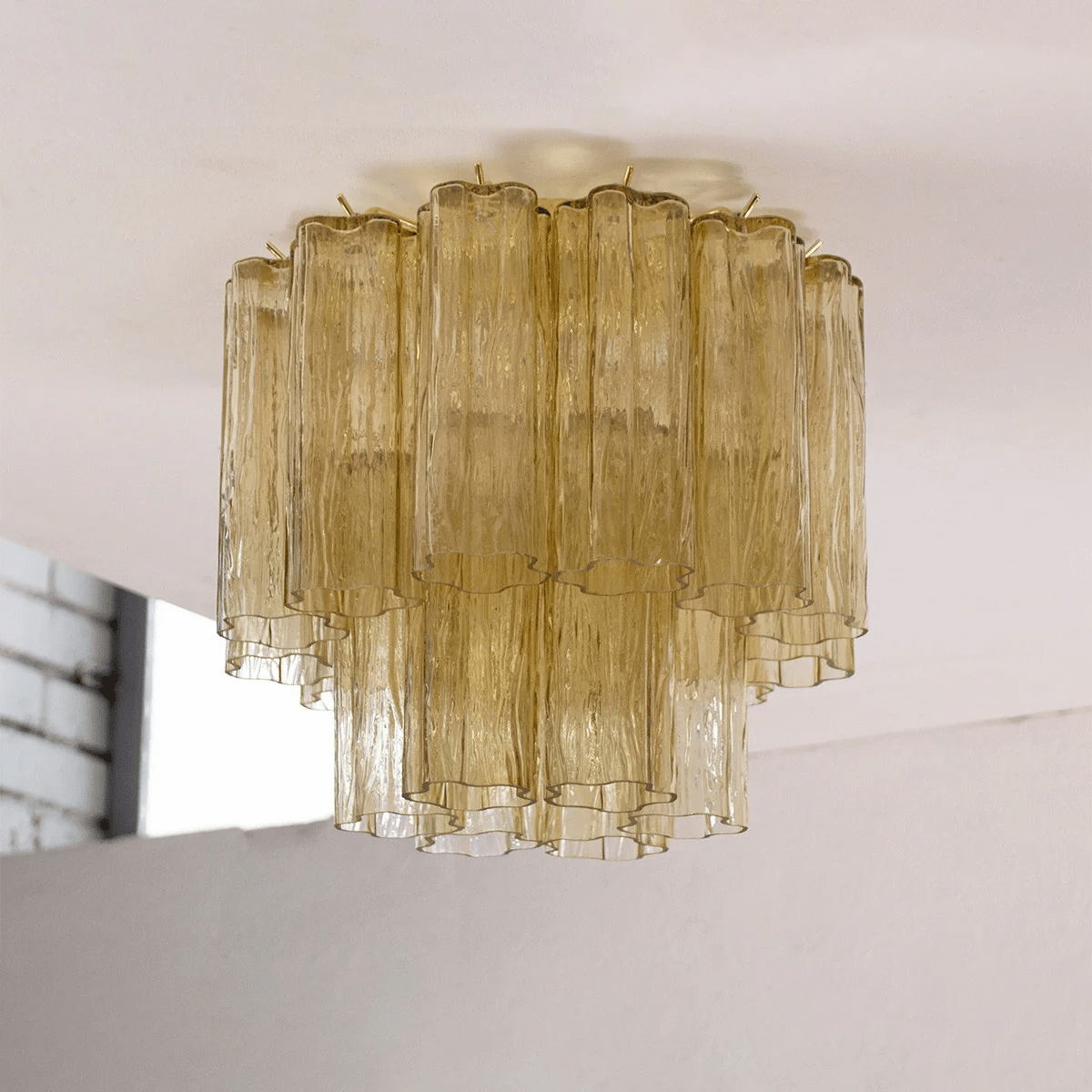 Amaranthia Glass Ceiling Light-Moonnatur