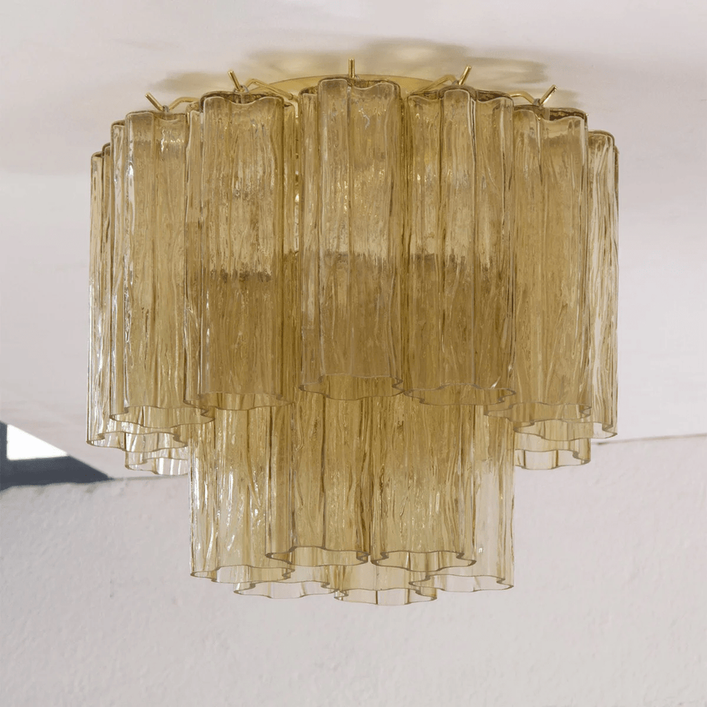 Amaranthia Glass Ceiling Light-Moonnatur