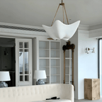 Tardenlynne Plaster Chandelier-Moonnatur
