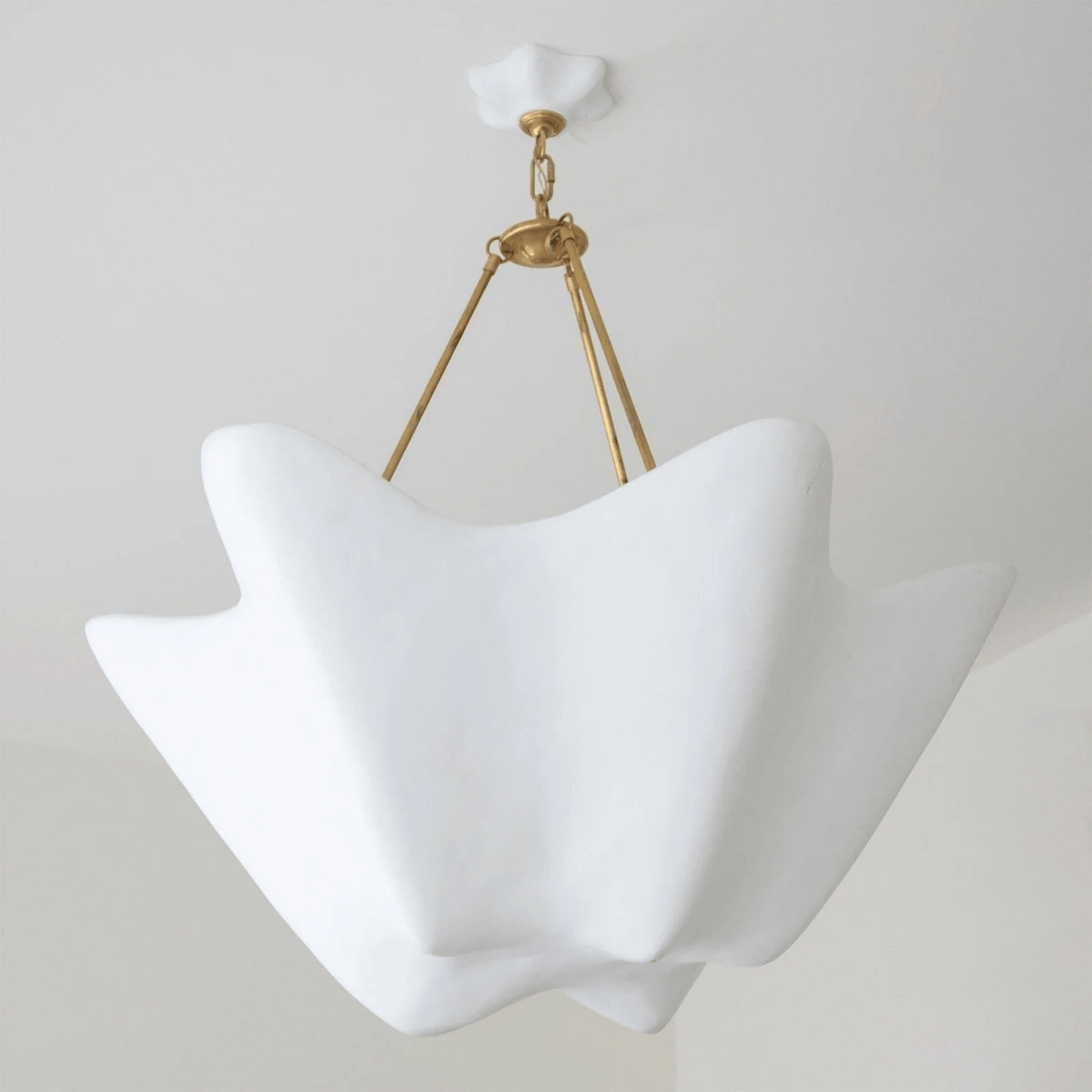Tardenlynne Plaster Chandelier-Moonnatur