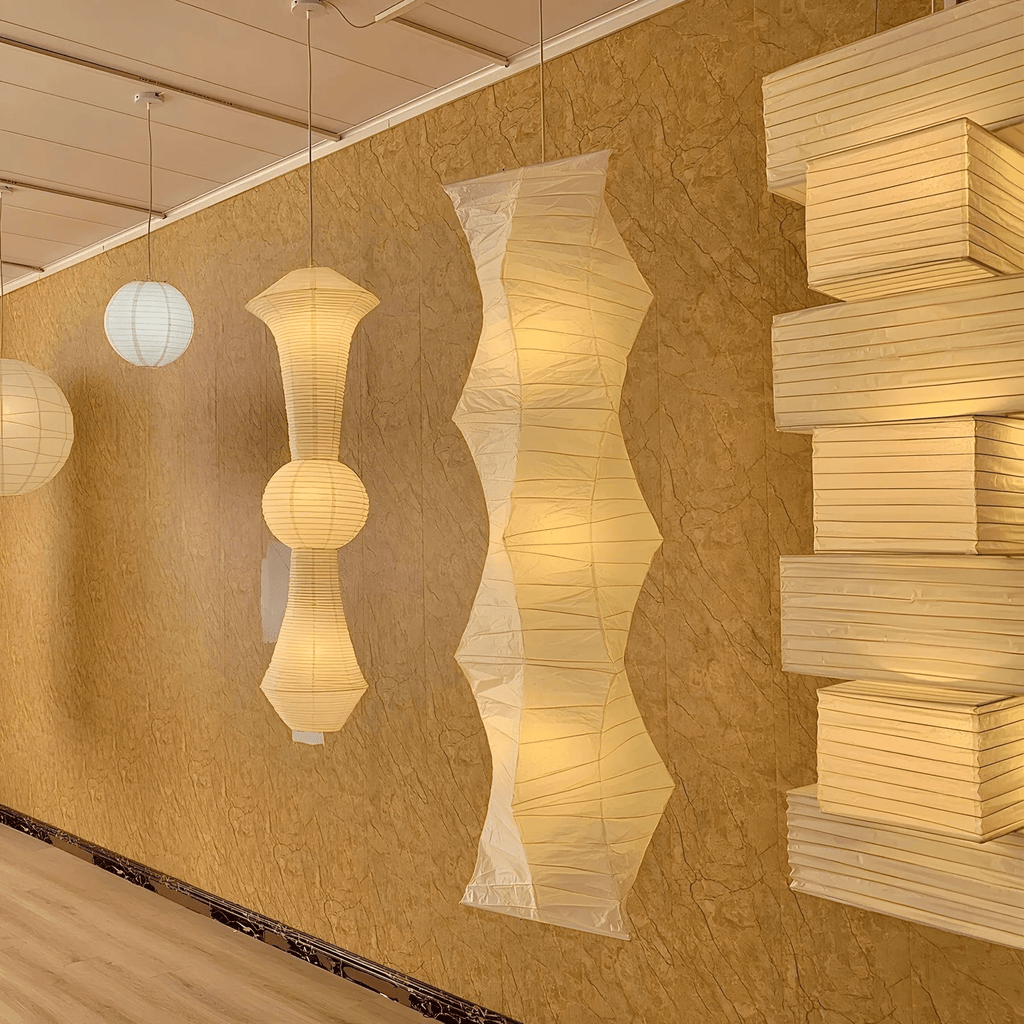 Tarnelora Paper Pendant Light-Moonnatur
