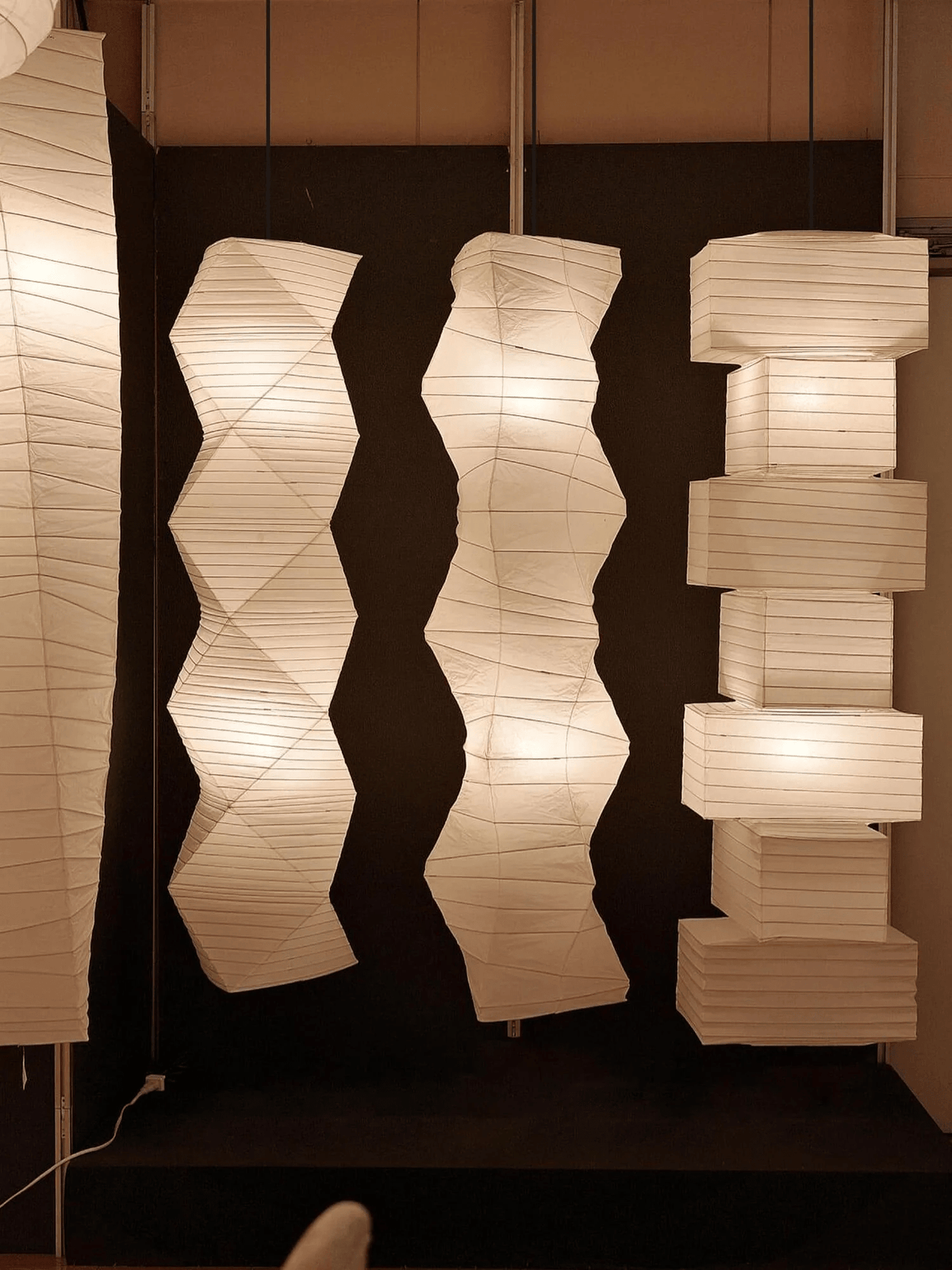 Tarnelora Paper Pendant Light-Moonnatur