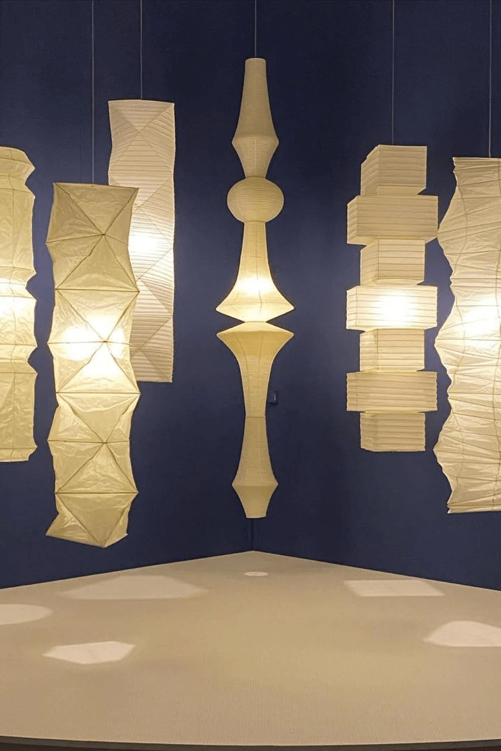 Tarnelora Paper Pendant Light-Moonnatur
