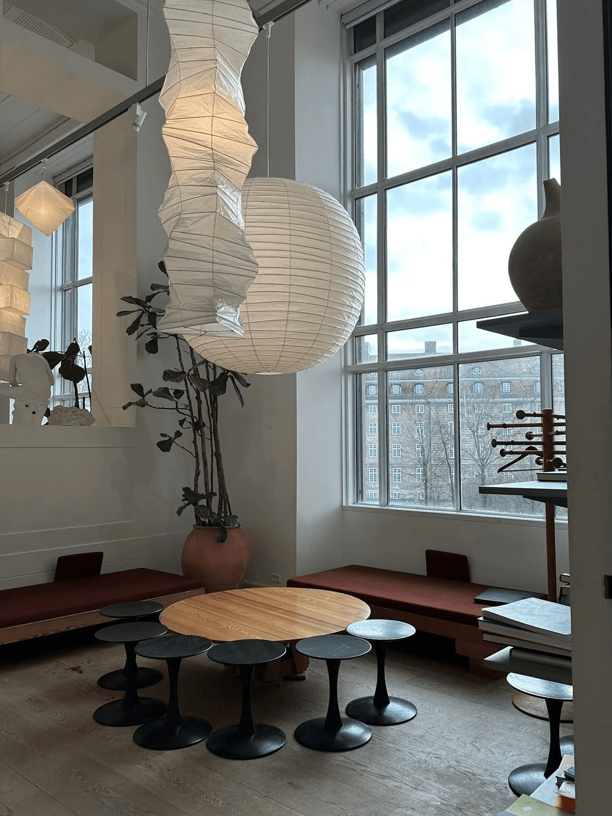 Tarnelora Paper Pendant Light-Moonnatur