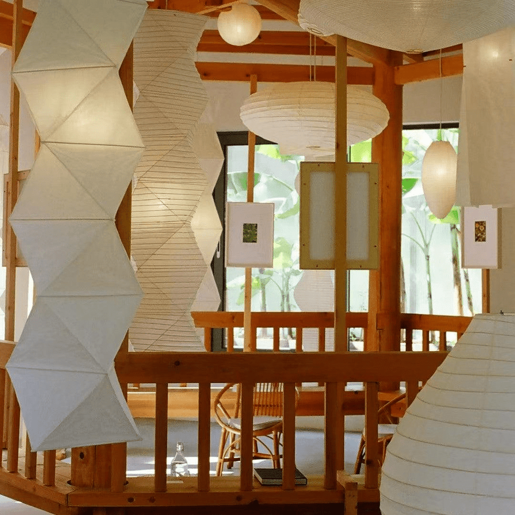 Xalenenna Paper Pendant Light-Moonnatur