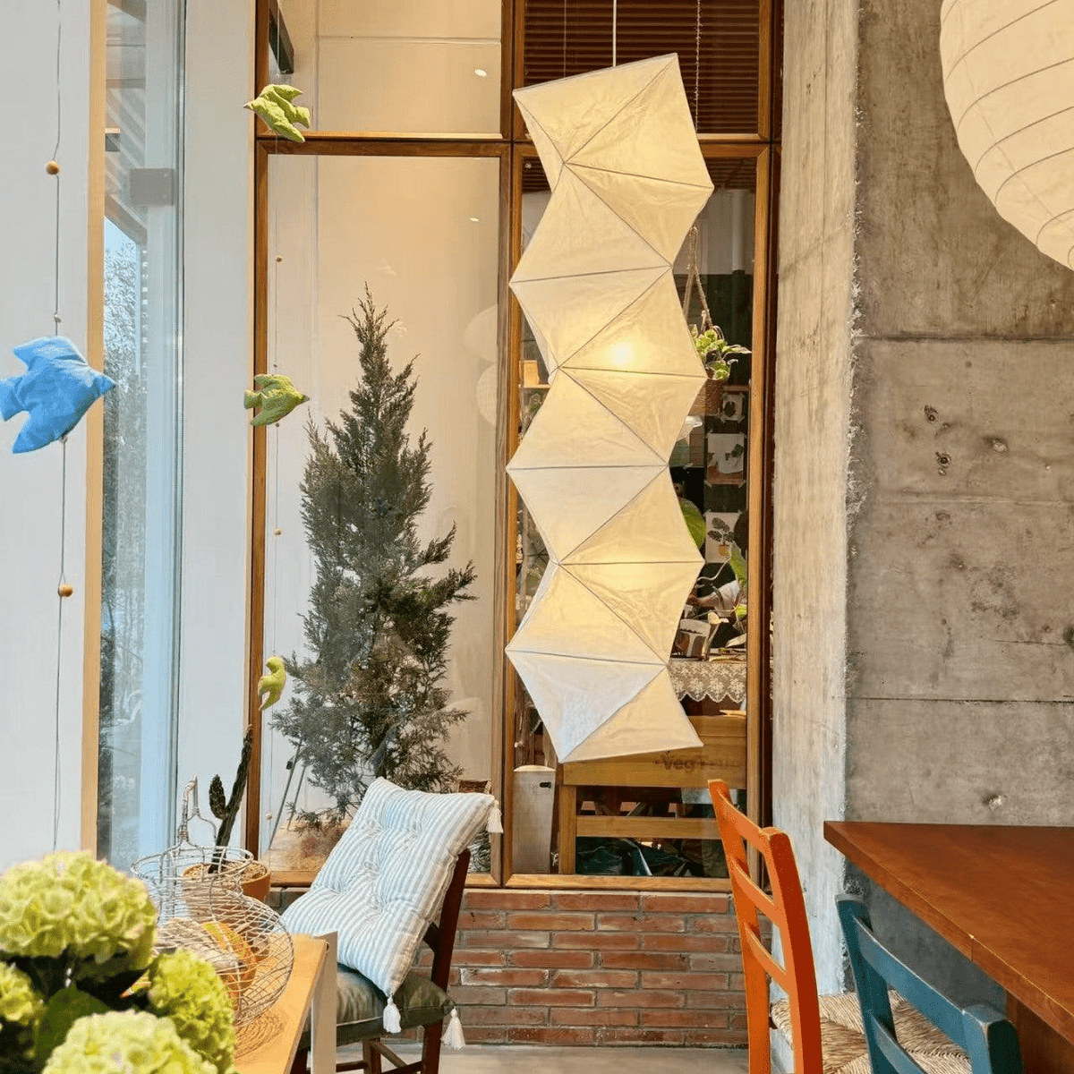 Xalenenna Paper Pendant Light-Moonnatur