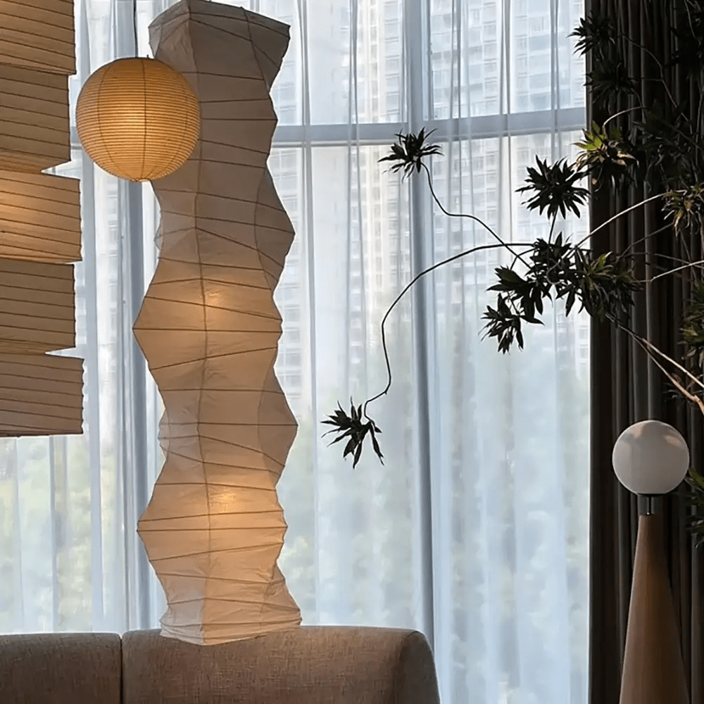 Tarnelora Paper Pendant Light-Moonnatur