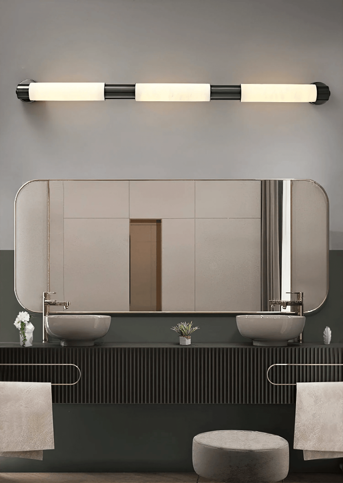 Verrenhaven Alabaster Wall Light-Moonnatur
