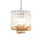 Bellina Glass Chandelier-Moonnatur
