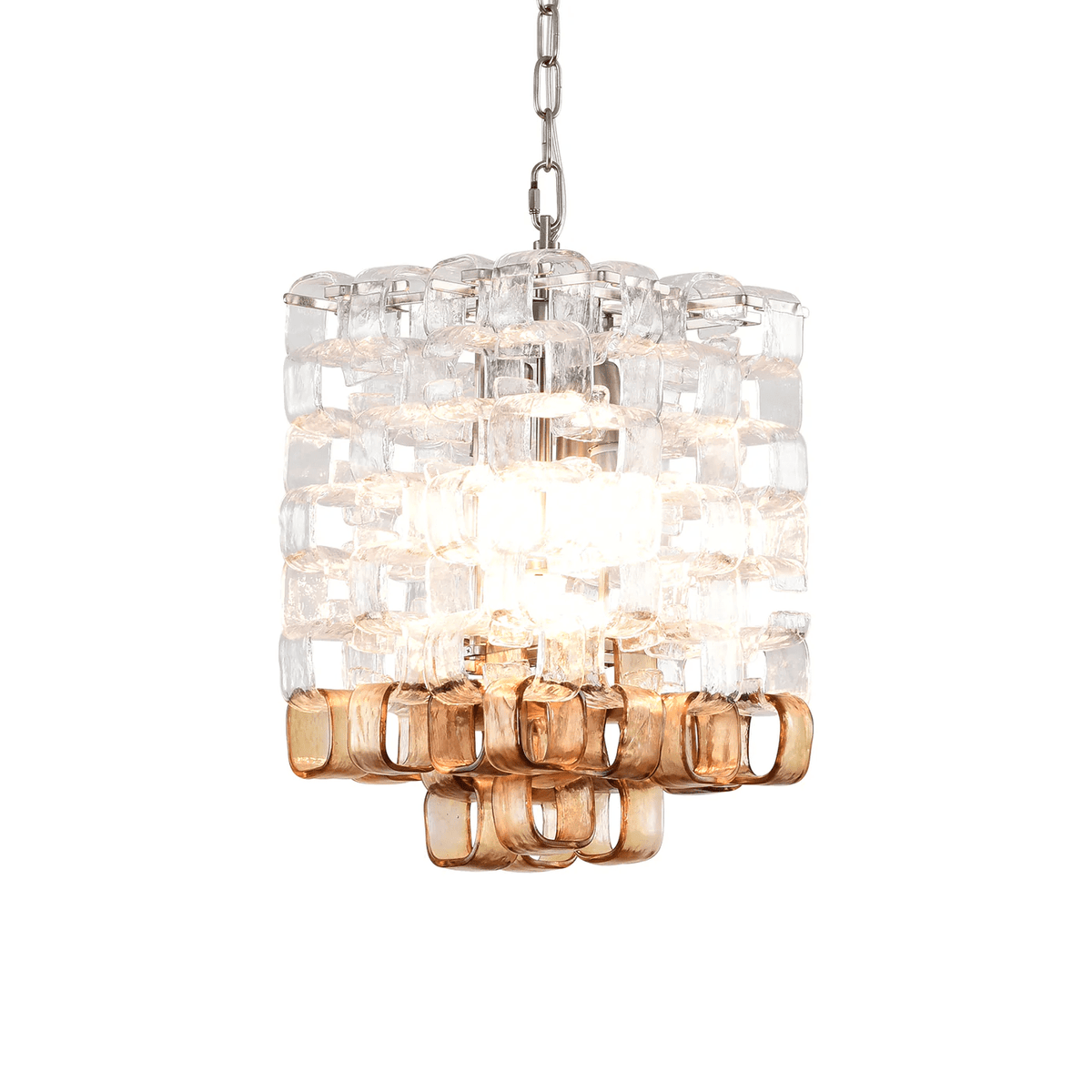 Bellina Glass Chandelier-Moonnatur