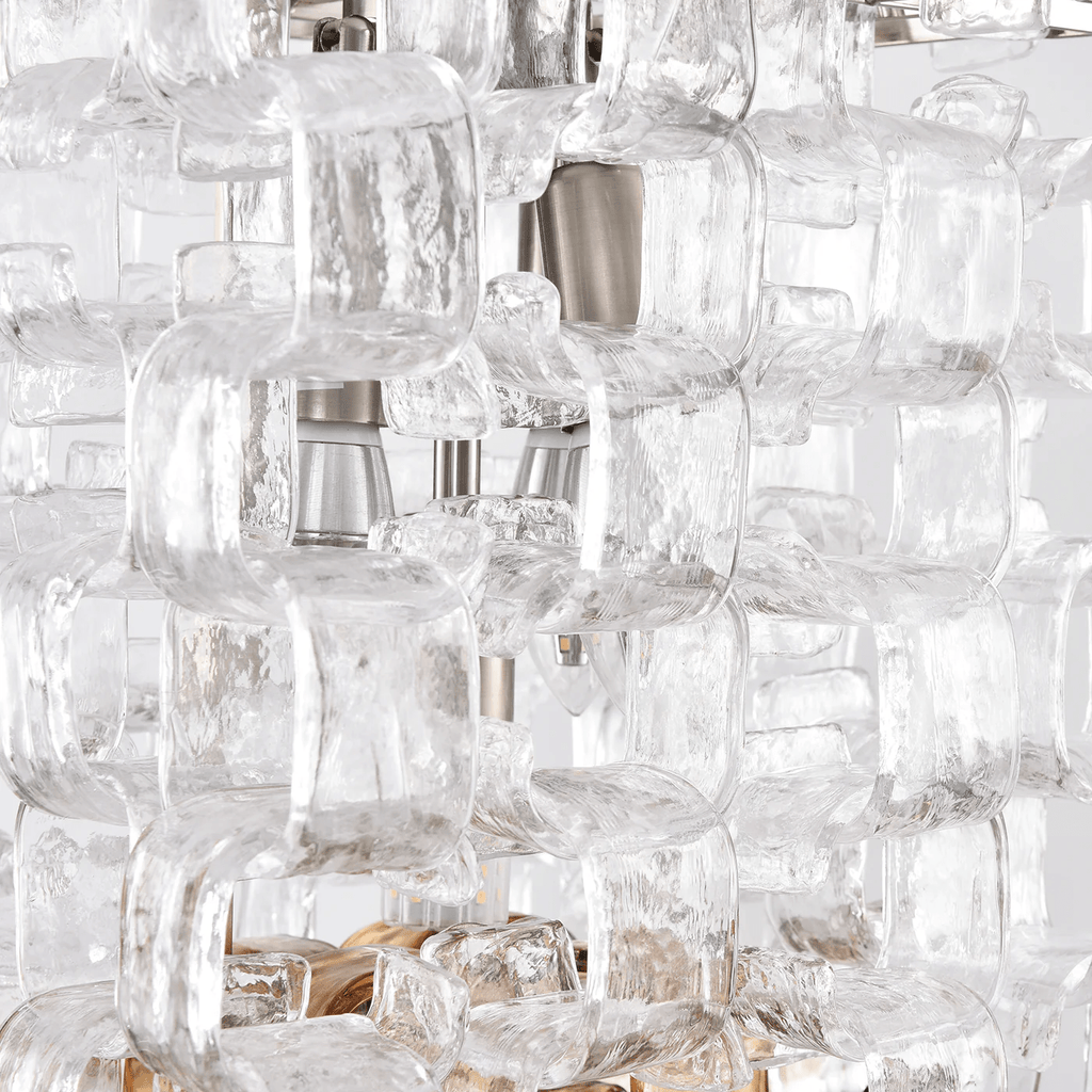 Bellina Glass Chandelier-Moonnatur
