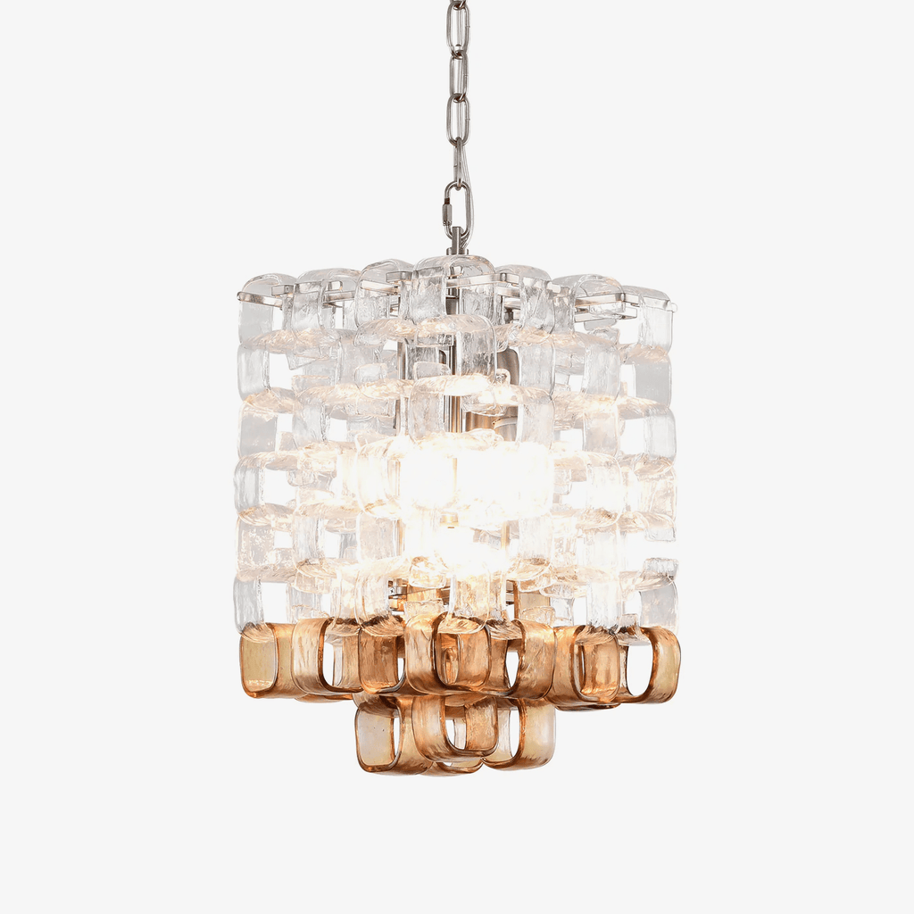 Bellina Glass Chandelier-Moonnatur