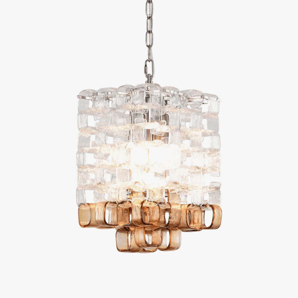 Bellina Glass Chandelier-Moonnatur