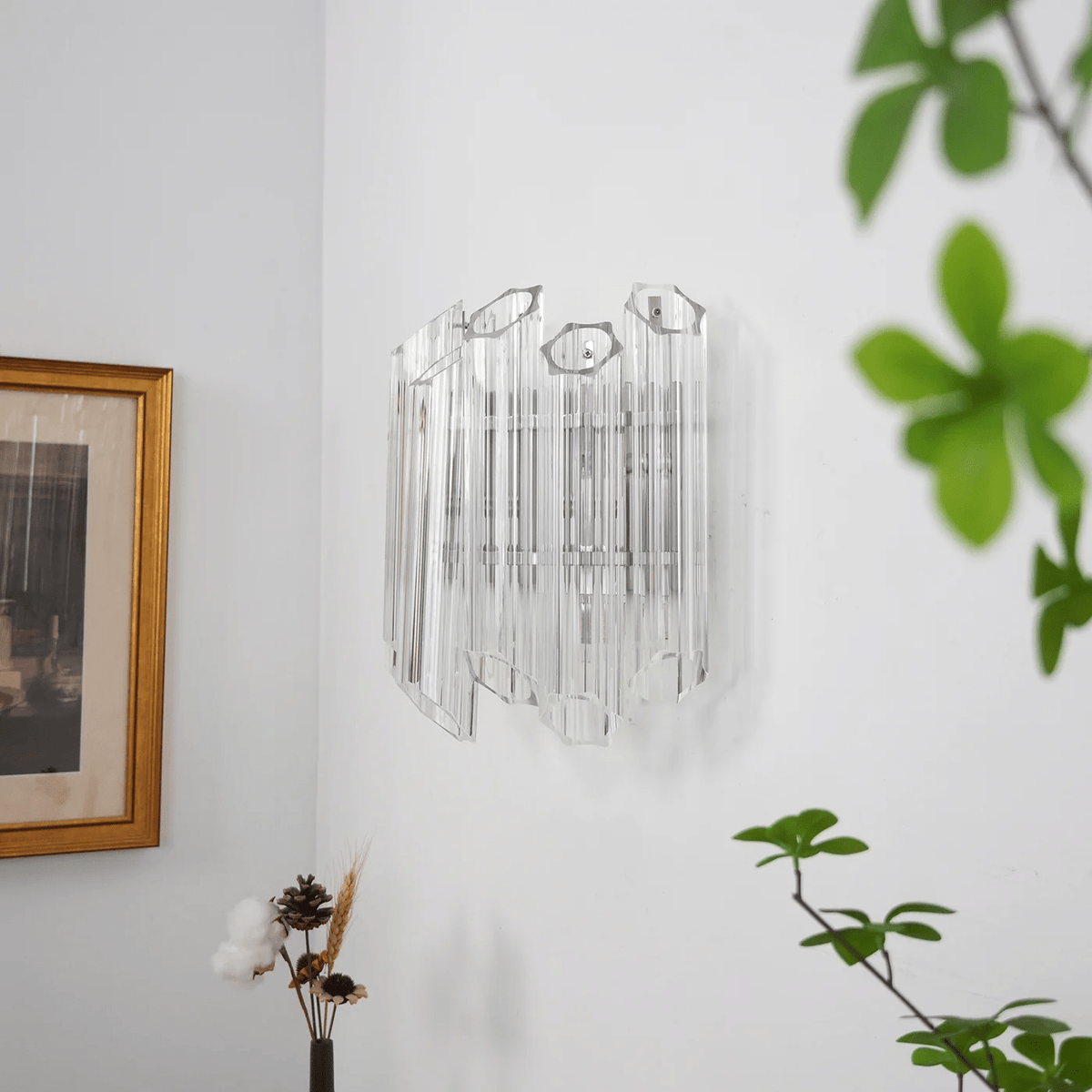 Edrenis Glass Wall Light-Moonnatur