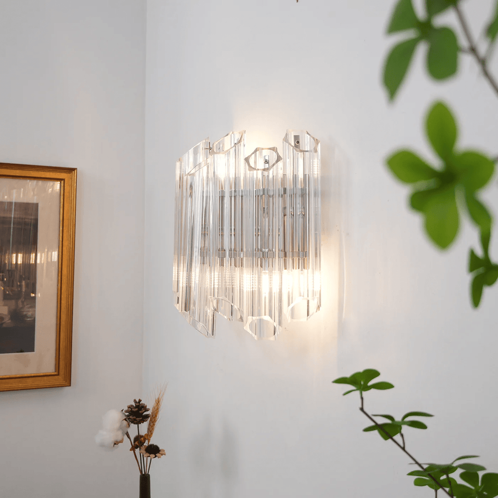 Edrenis Glass Wall Light-Moonnatur