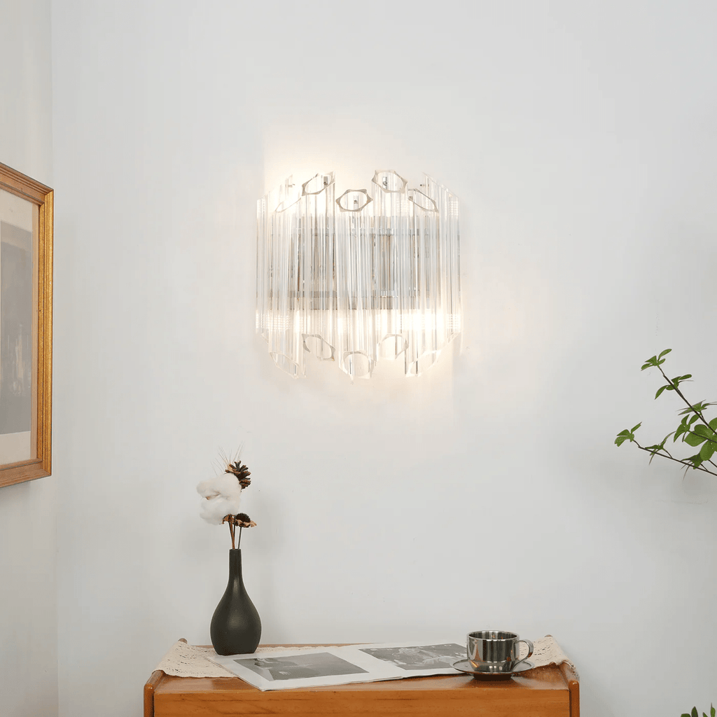 Edrenis Glass Wall Light-Moonnatur