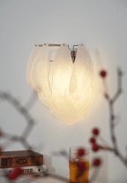 Dunselina Glass Wall Light-Moonnatur