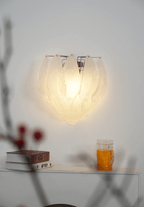 Dunselina Glass Wall Light-Moonnatur