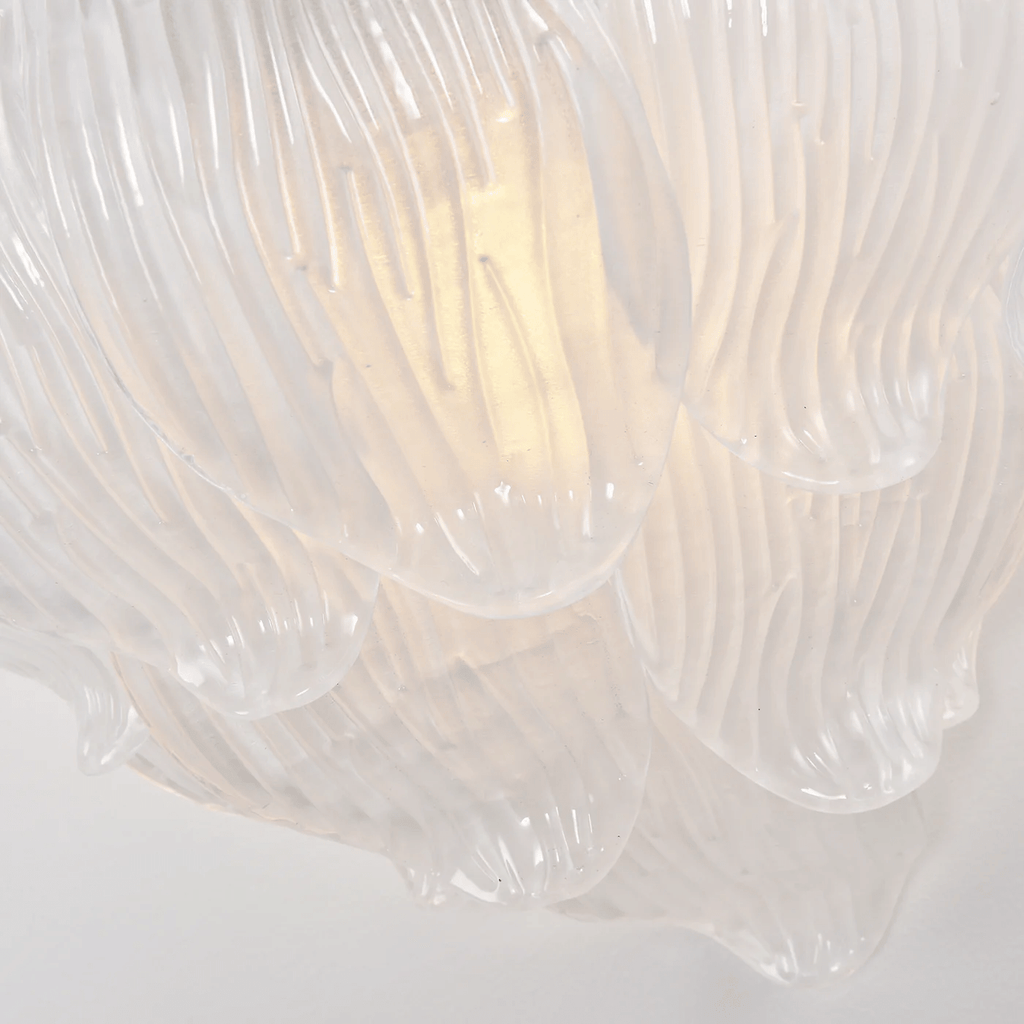 Dunselina Glass Wall Light-Moonnatur