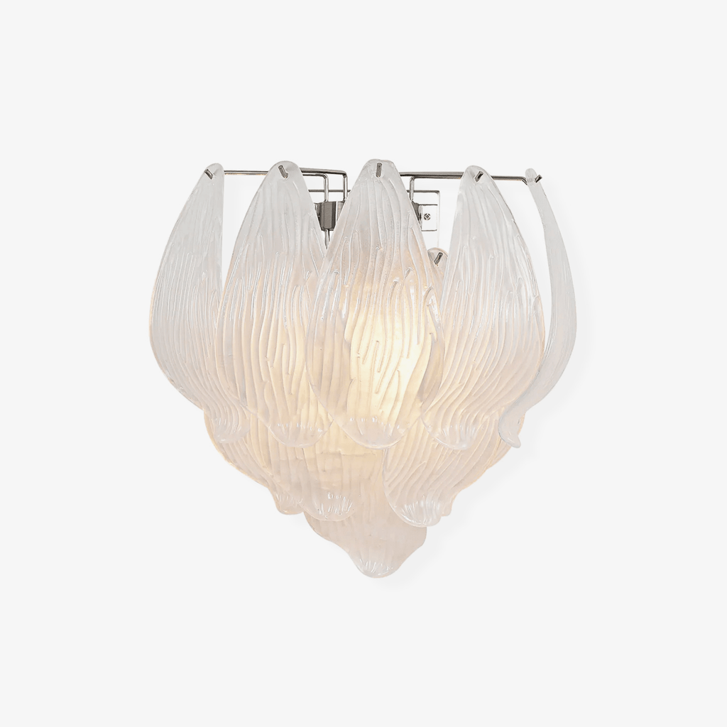 Dunselina Glass Wall Light-Moonnatur