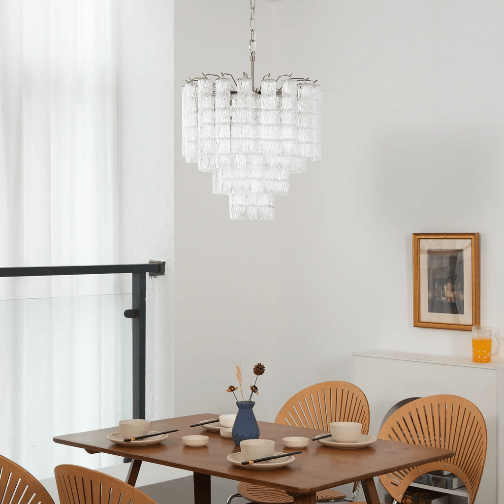 Dorreniel Glass Chandelier-Moonnatur