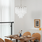 Dorreniel Glass Chandelier-Moonnatur