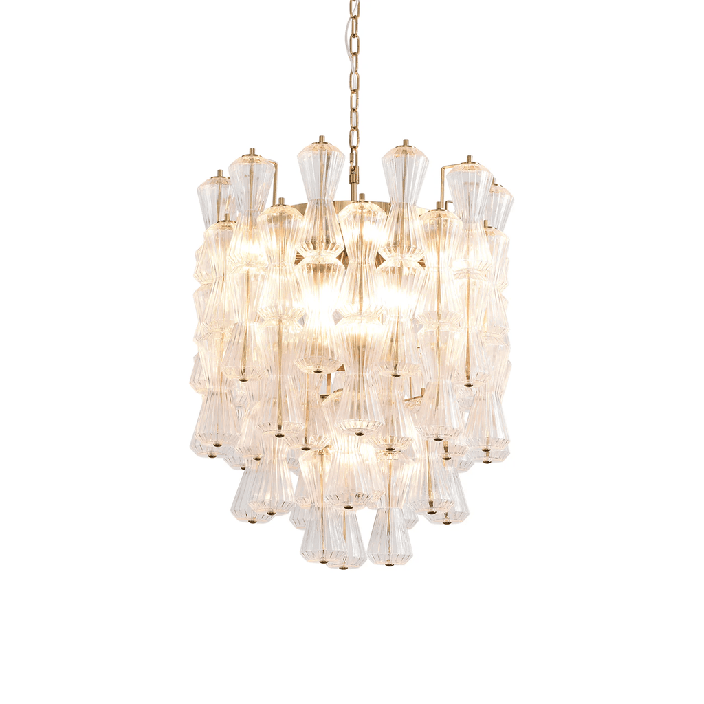 Deneleth Glass Chandelier-Moonnatur