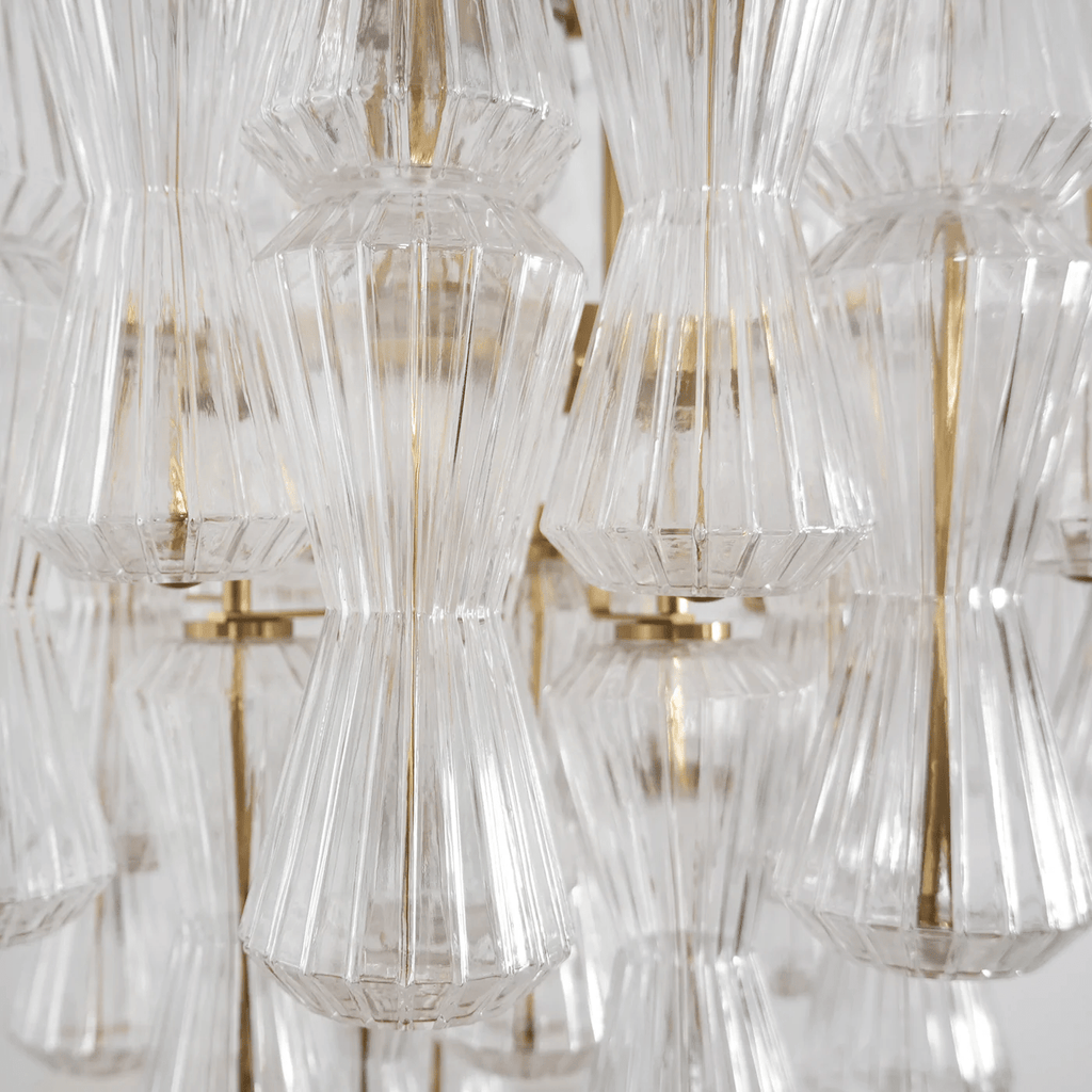 Deneleth Glass Chandelier-Moonnatur