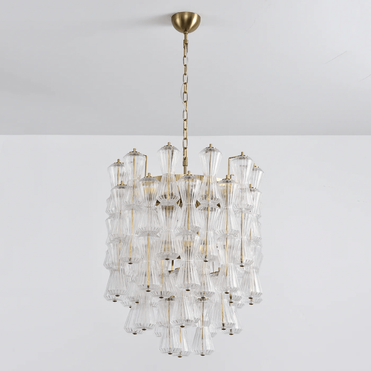 Deneleth Glass Chandelier-Moonnatur