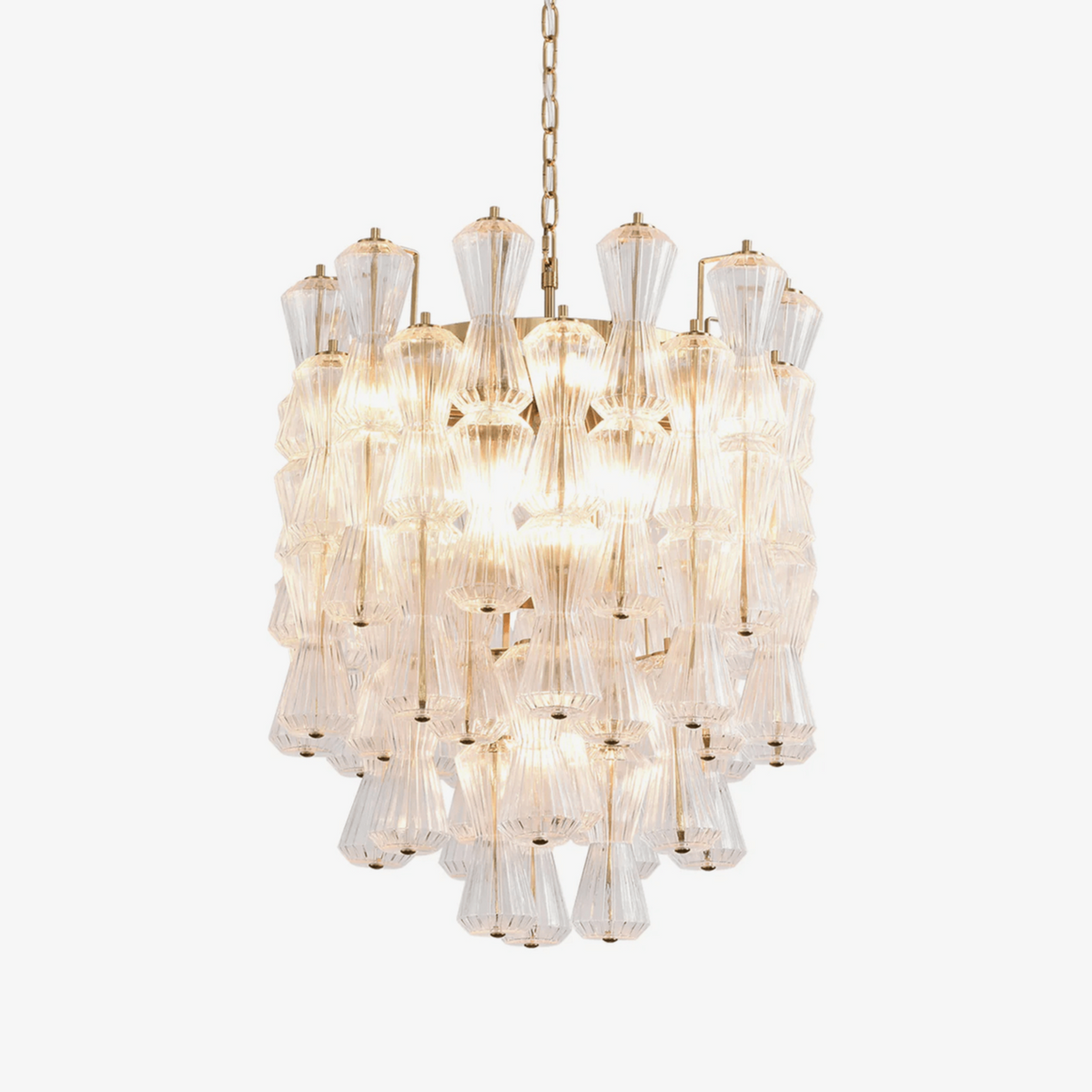 Deneleth Glass Chandelier-Moonnatur