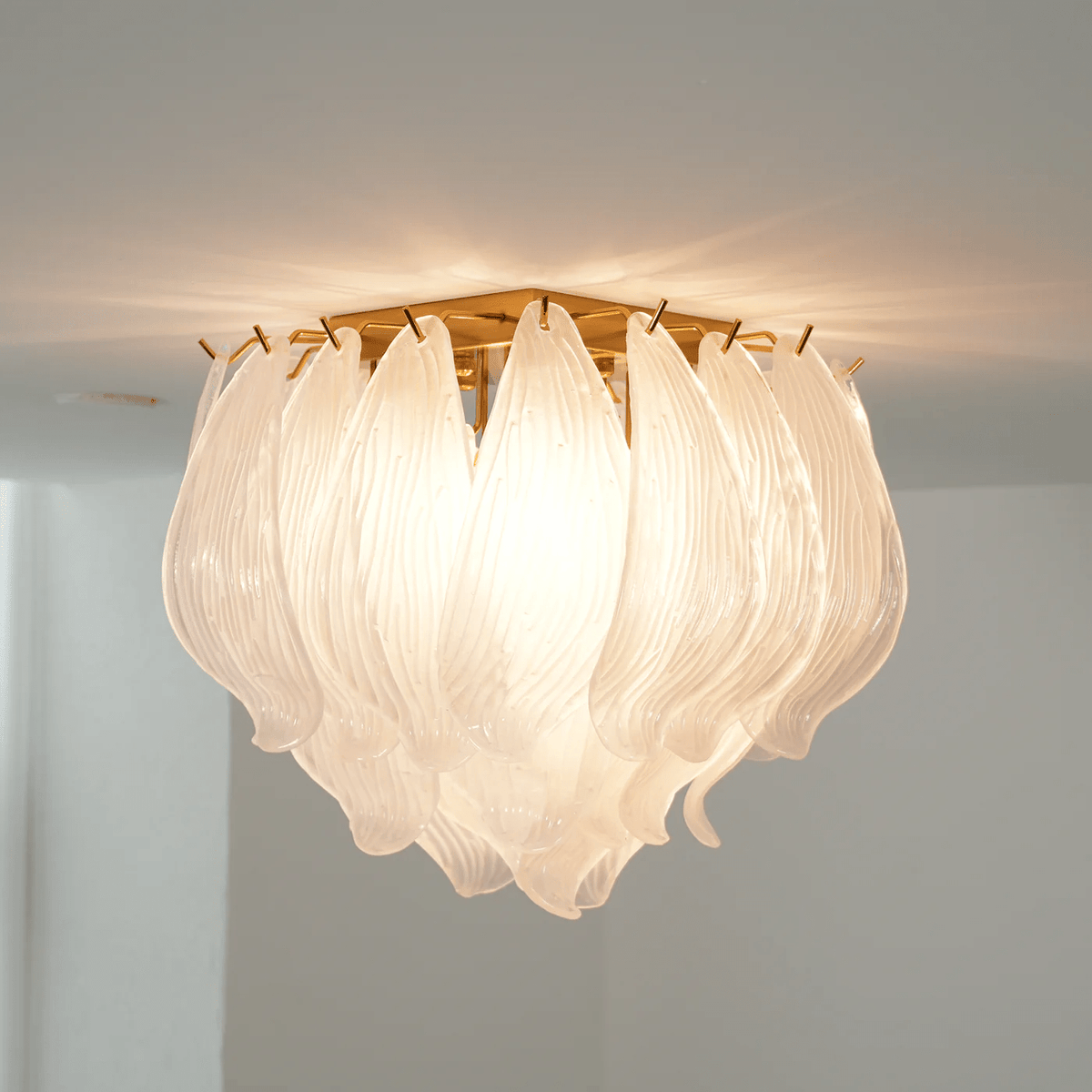 Darnelena Glass Ceiling Light-Moonnatur