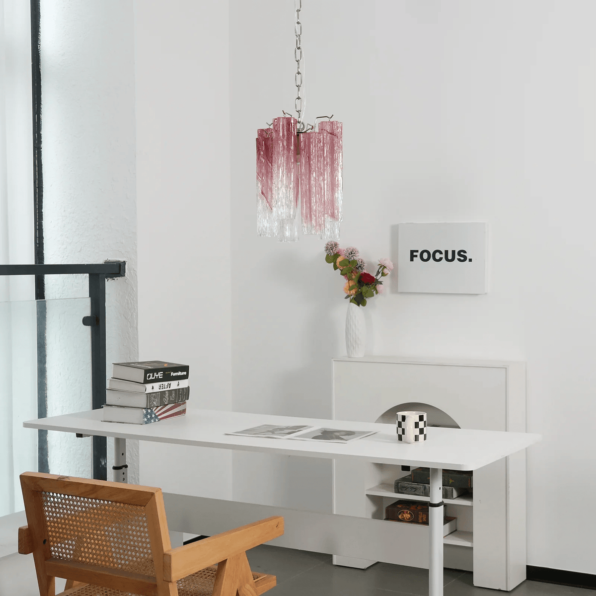 Corenenna Glass Chandelier-Moonnatur