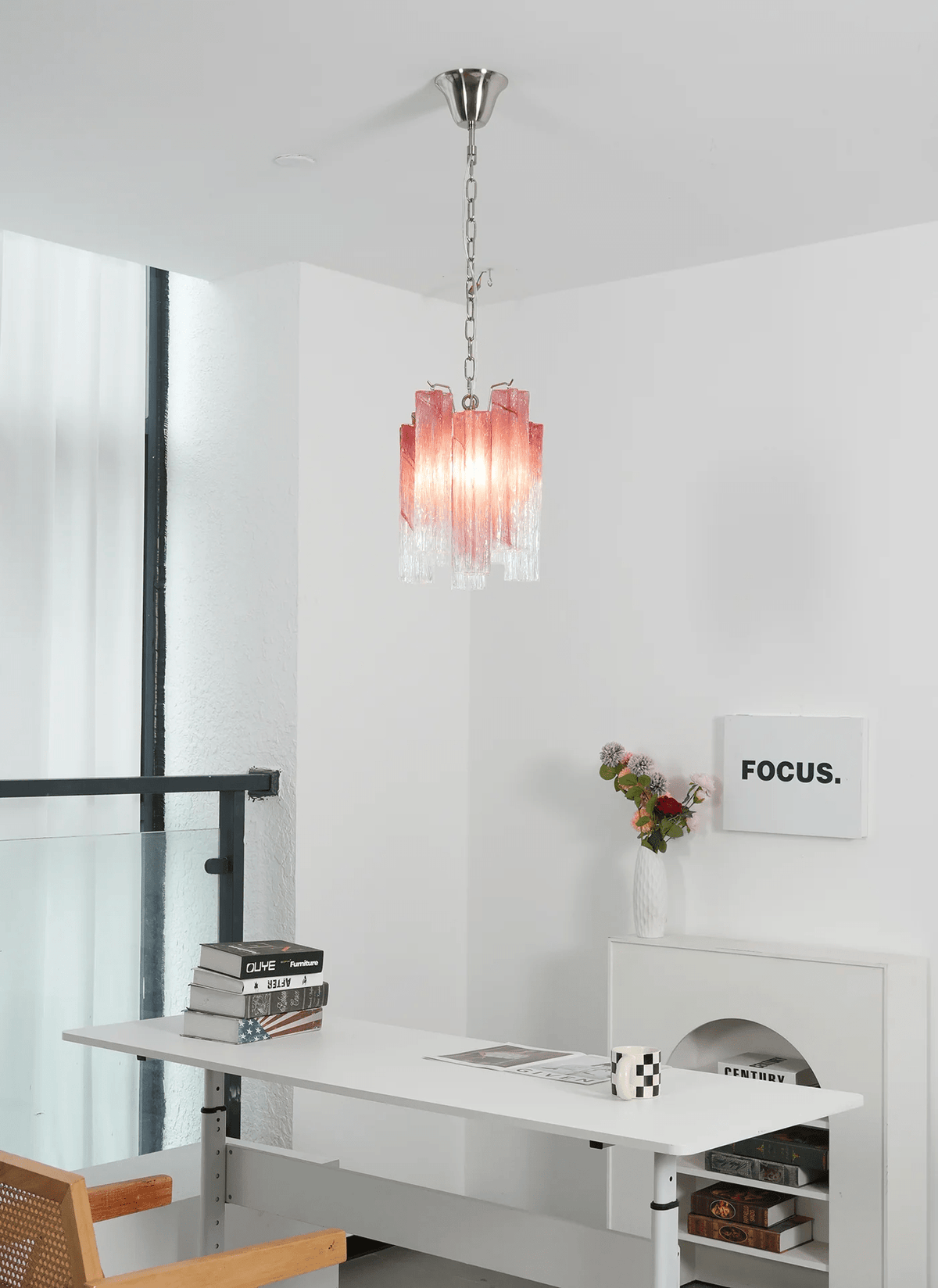 Corenenna Glass Chandelier-Moonnatur