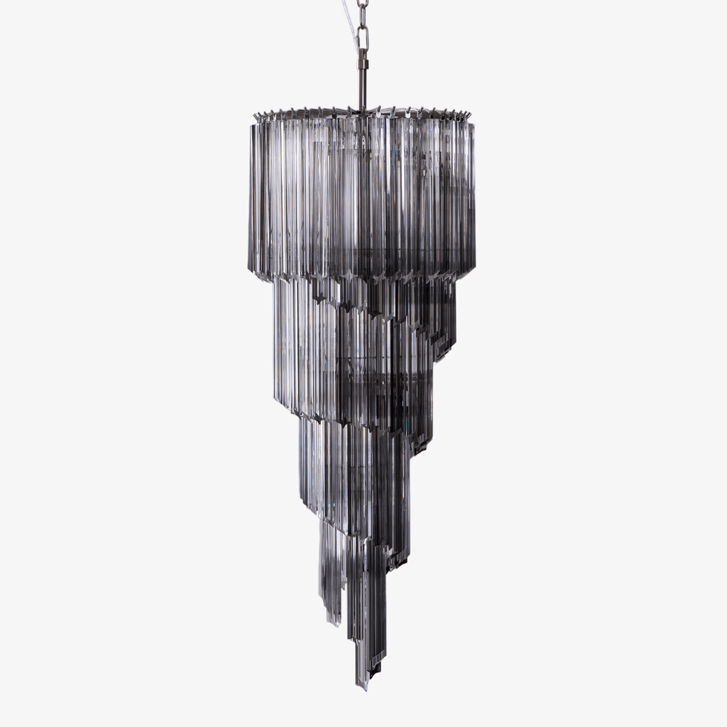 Casterash Glass Chandelier-Moonnatur