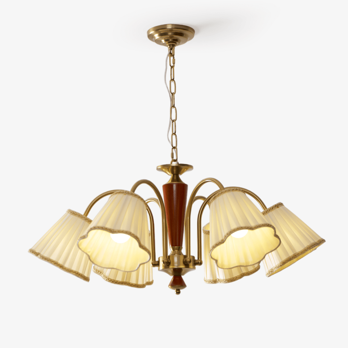 Selvenwynne Fabric Chandelier-Moonnatur