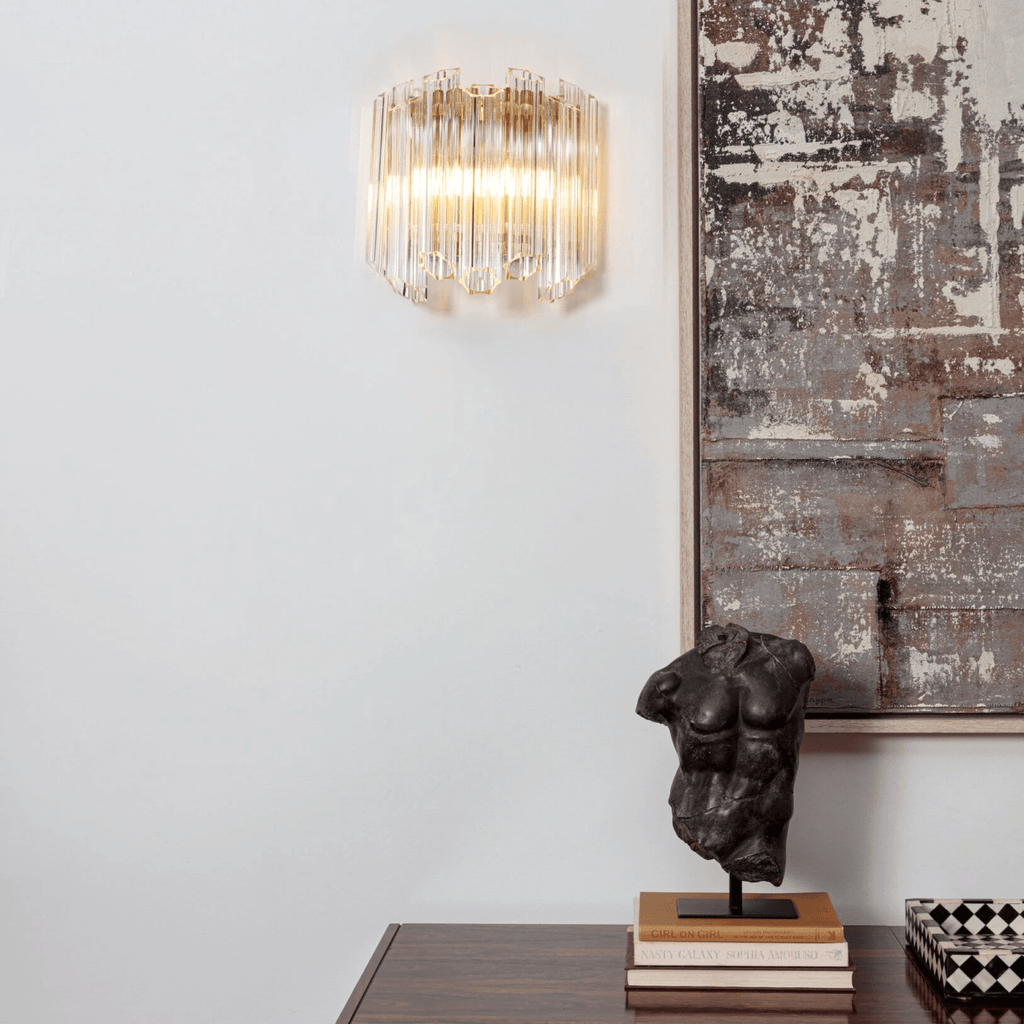 Edrenis Glass Wall Light-Moonnatur