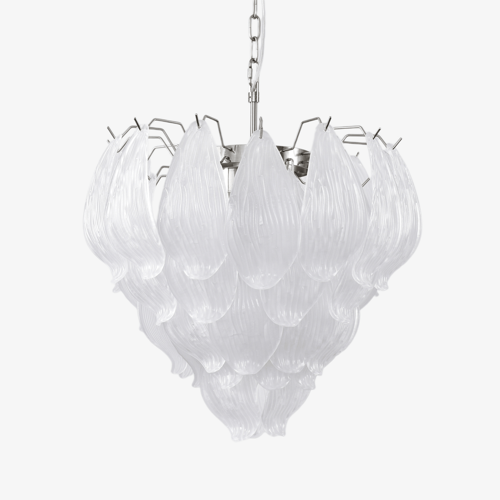 Carnelrose Glass Chandelier-Moonnatur