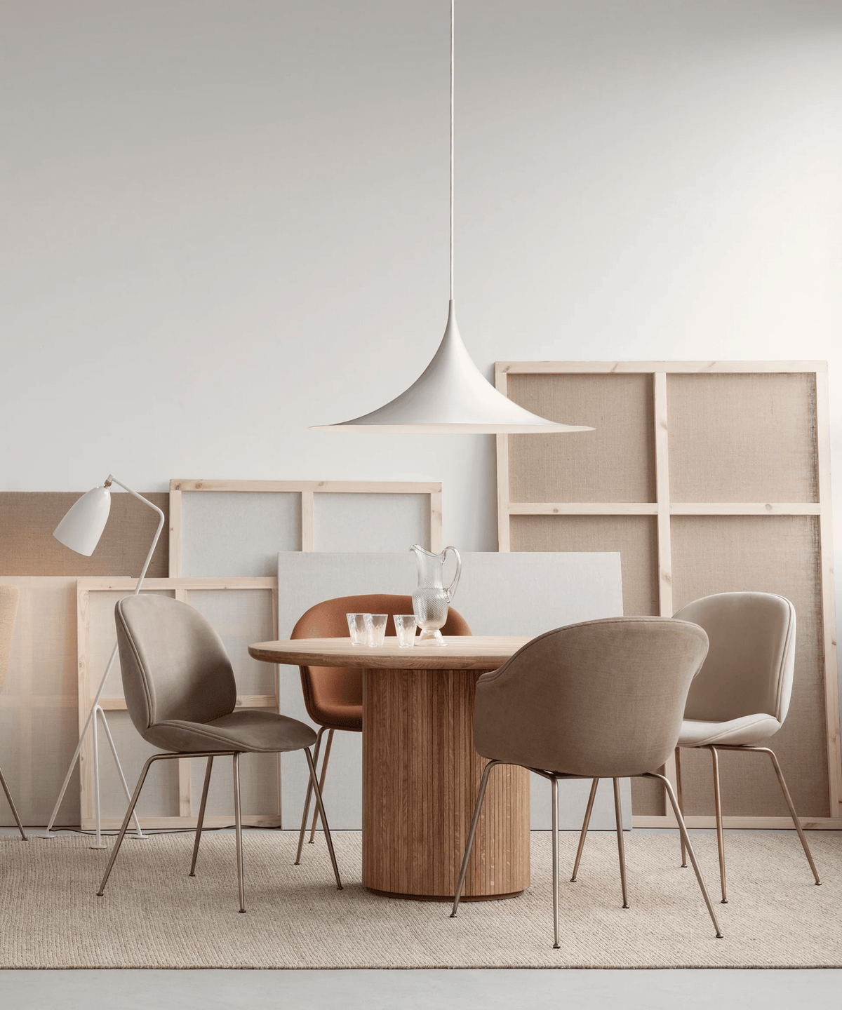 Jarnelle Steel Pendant Light-Moonnatur
