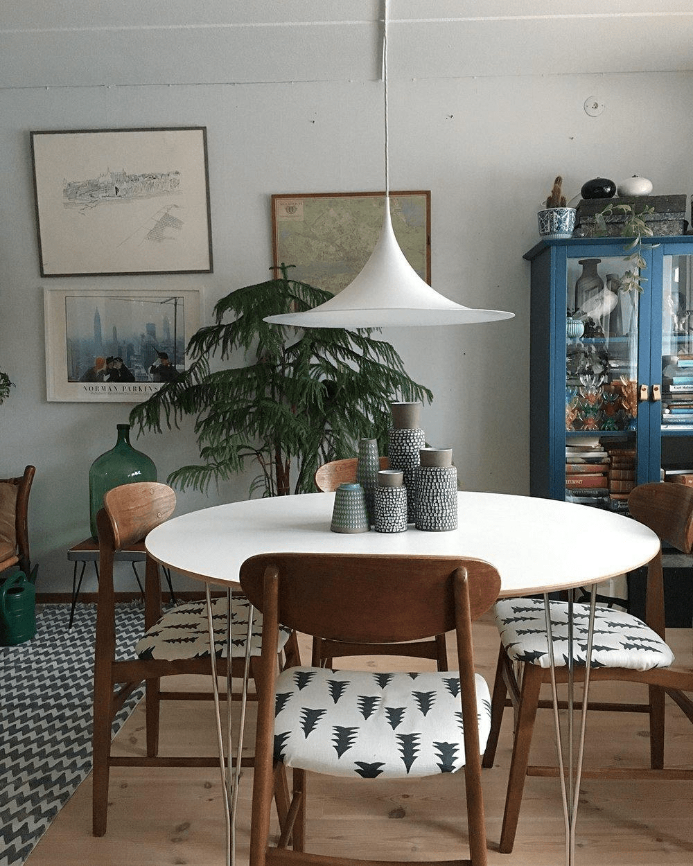 Jarnelle Steel Pendant Light-Moonnatur