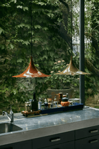 Jarnelle Steel Pendant Light-Moonnatur