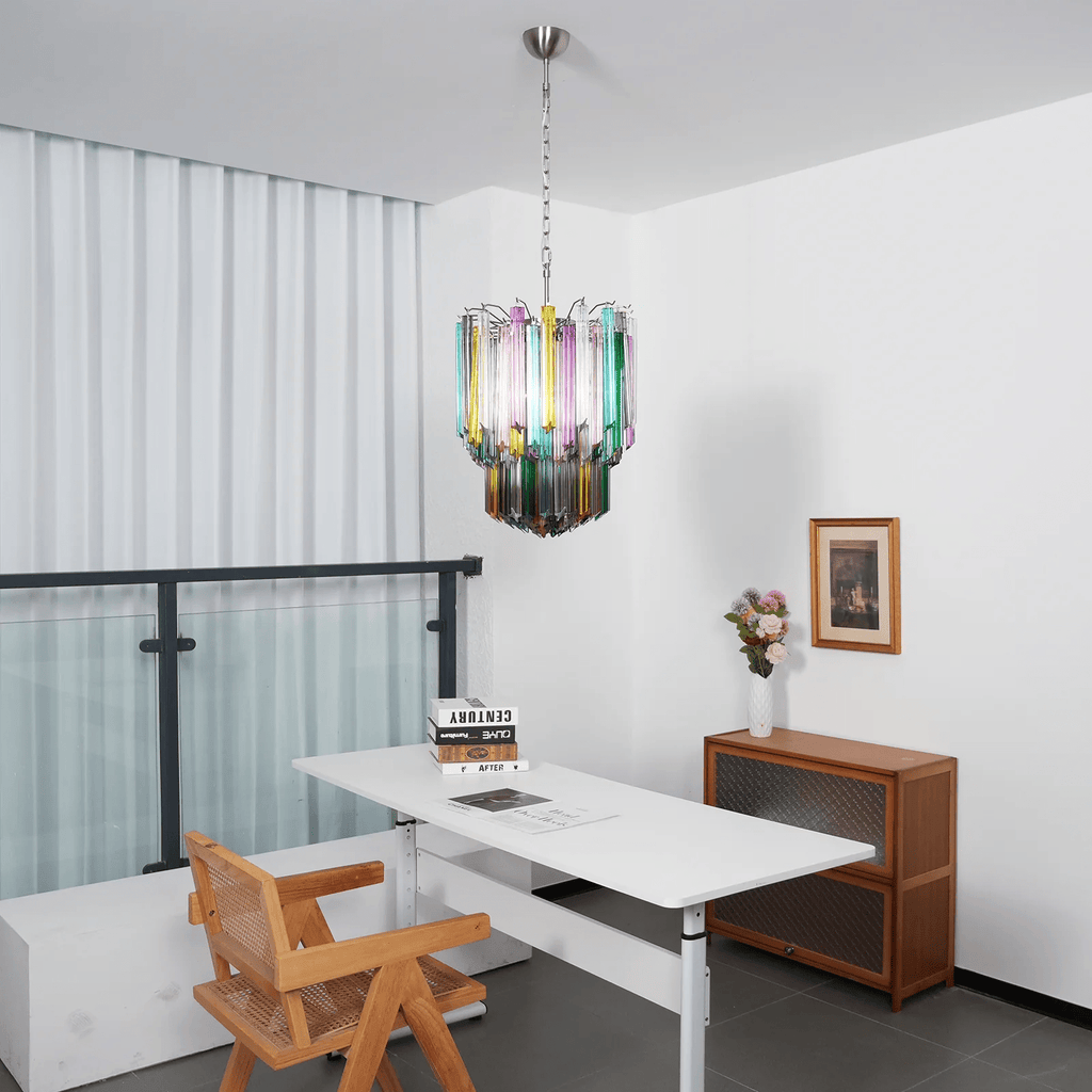 Camberlark Glass Chandelier-Moonnatur