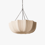 Ulvenera Fabric Pendant Light-Moonnatur