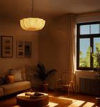 Ulvenera Fabric Pendant Light-Moonnatur
