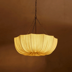 Ulvenera Fabric Pendant Light-Moonnatur