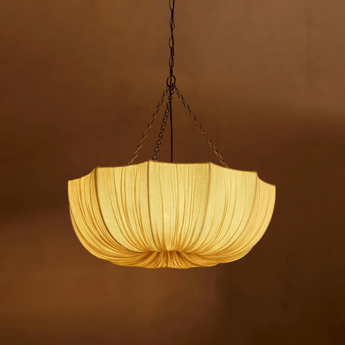 Ulvenera Fabric Pendant Light-Moonnatur