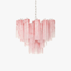 Brevenhill Glass Chandelier-Moonnatur