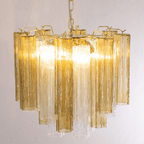Brevenhill Glass Chandelier-Moonnatur