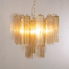 Brevenhill Glass Chandelier-Moonnatur